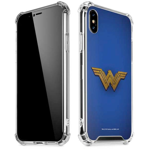 DC Comics Wonder Woman Movie Emblem iPhone XS Max Clear Case